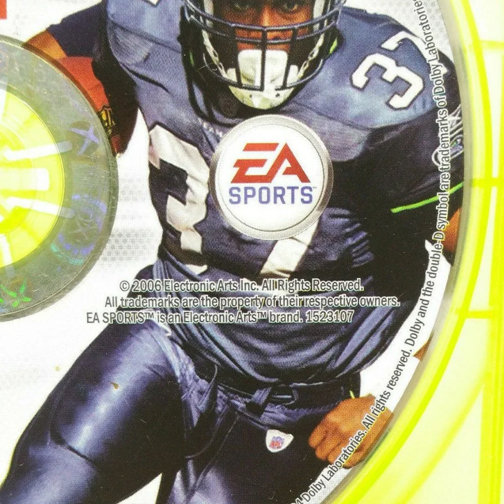 Madden NFL 07 (Microsoft Xbox 360, 2006) DISC ONLY Video Game 5041E1M